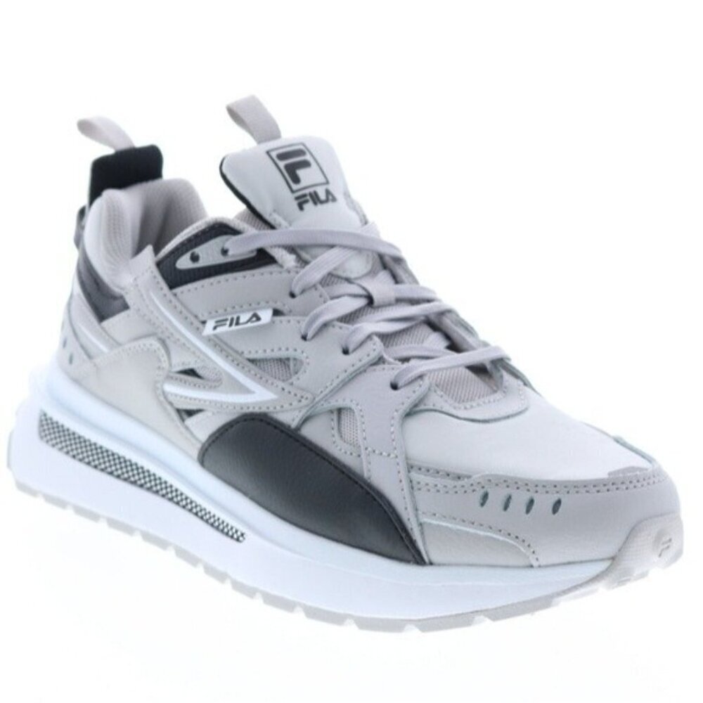 Fila Gray White Sneakers Shoes Size 10